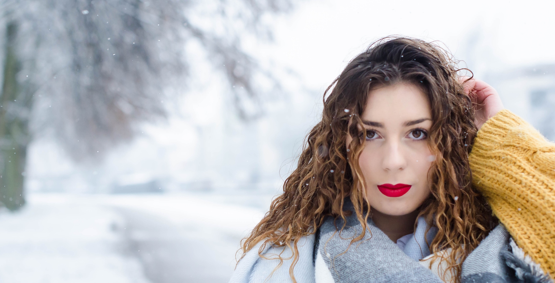 photographie portrait hiver fine art