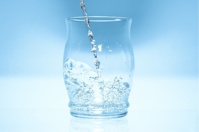 verre d'eau